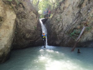 Canyoning Valais Enfant Canyon Initiation