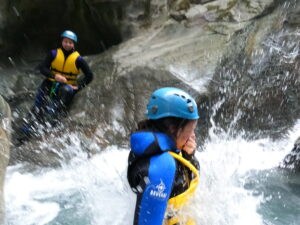 Canyoning Valais Enfant Canyon Initiation
