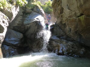 Canyoning Valais Enfant Canyon Initiation