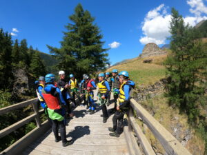 Canyoning Valais Enfant Canyon Initiation