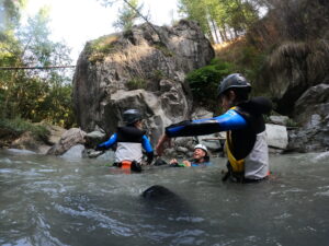 Canyon Initiation Canyoning Valais Enfant