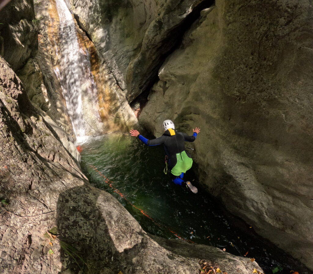 Canyoning Guide de montagne canyon