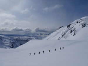 alpes lyngen ski randonnée guide de montagne