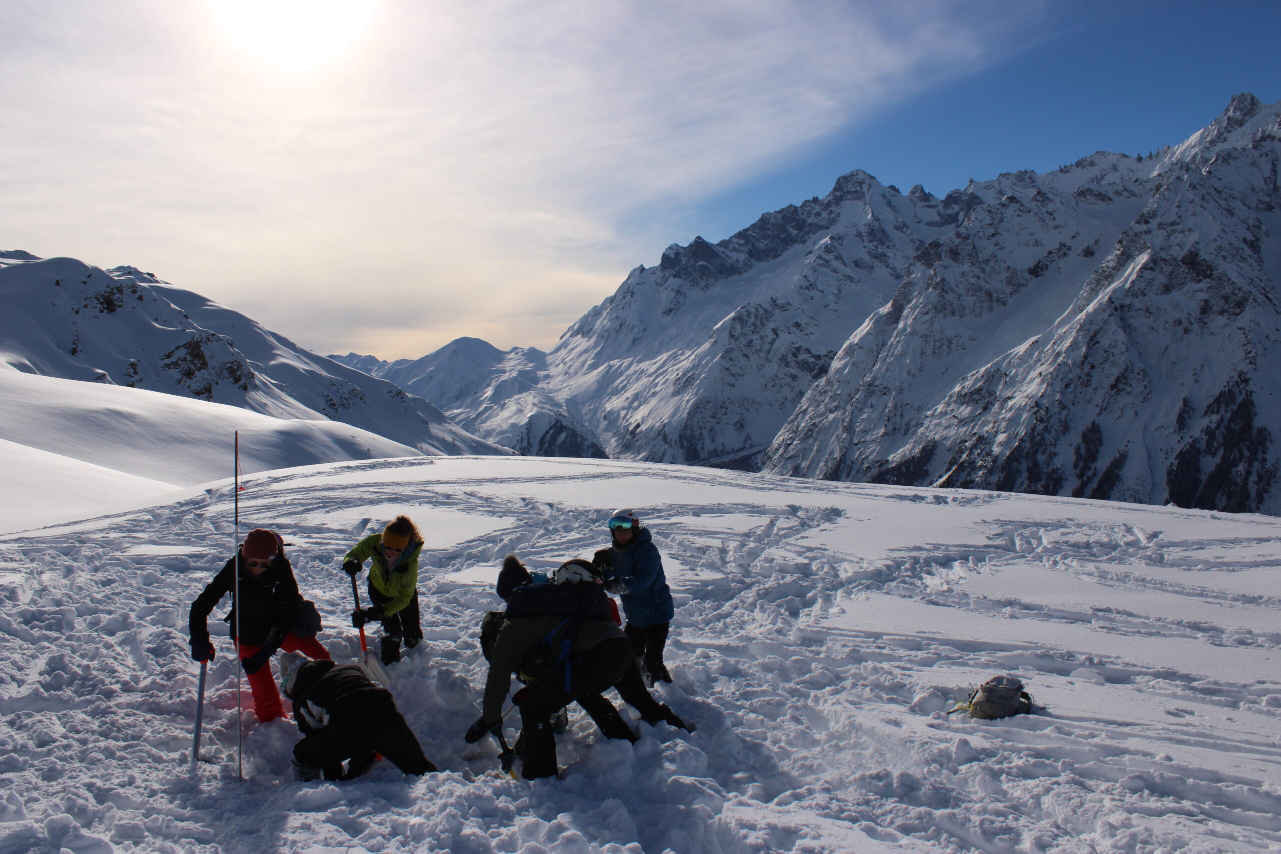 Formation avalanche cours avalanche guide de montagne valais verbier Formation avalanche cours avalanche guide de montagne valais verbier