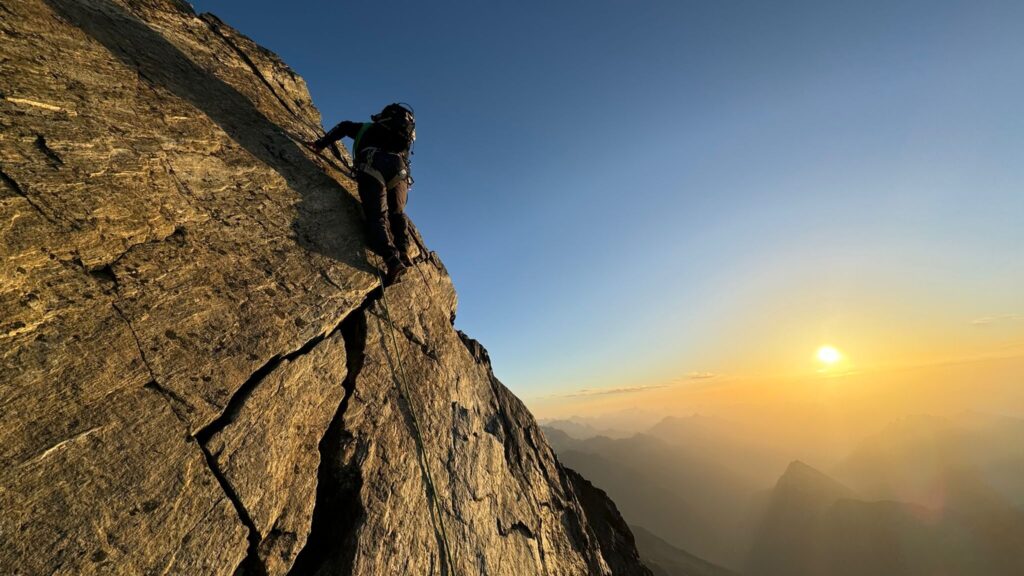 Lagginhorn Arête Sud guide de Montagne