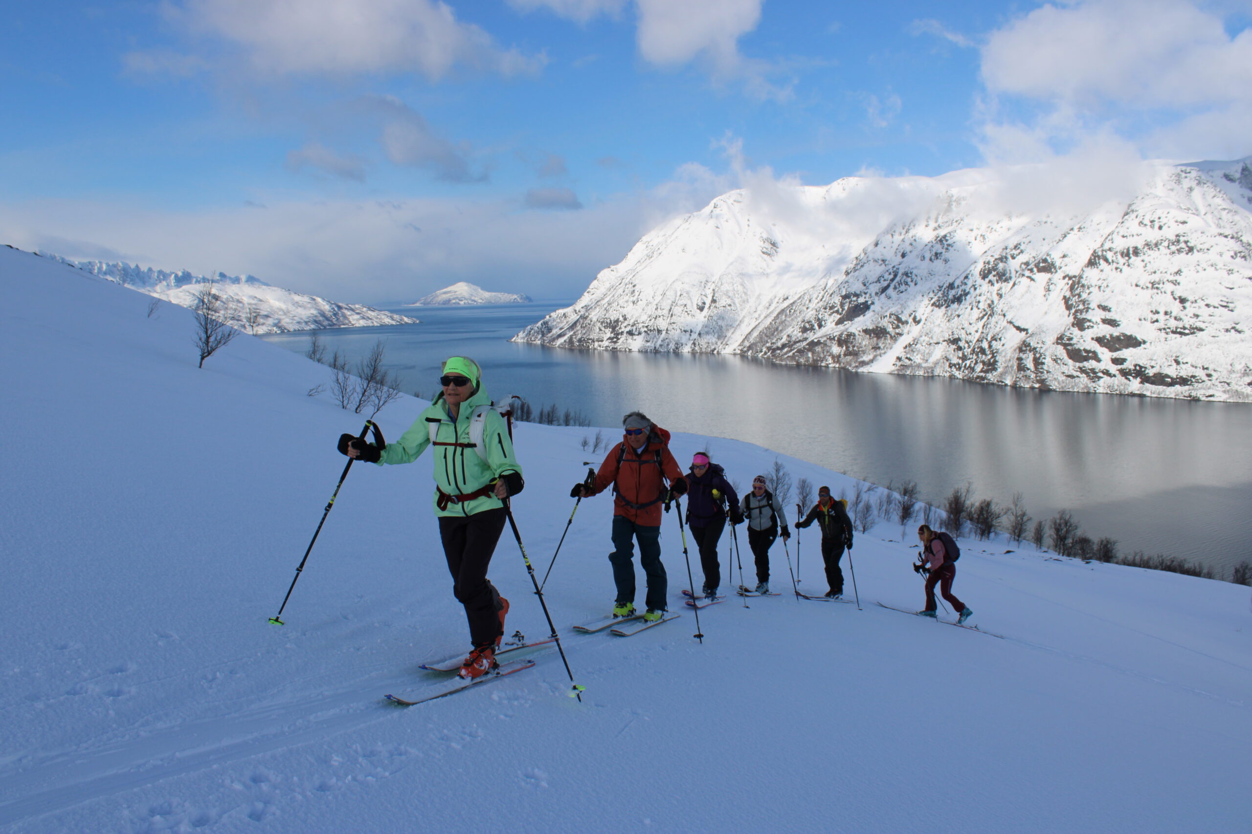 Norvège ski randonnée alpes lyngen guide de montagne Norvège ski randonnée alpes lyngen guide de montagne