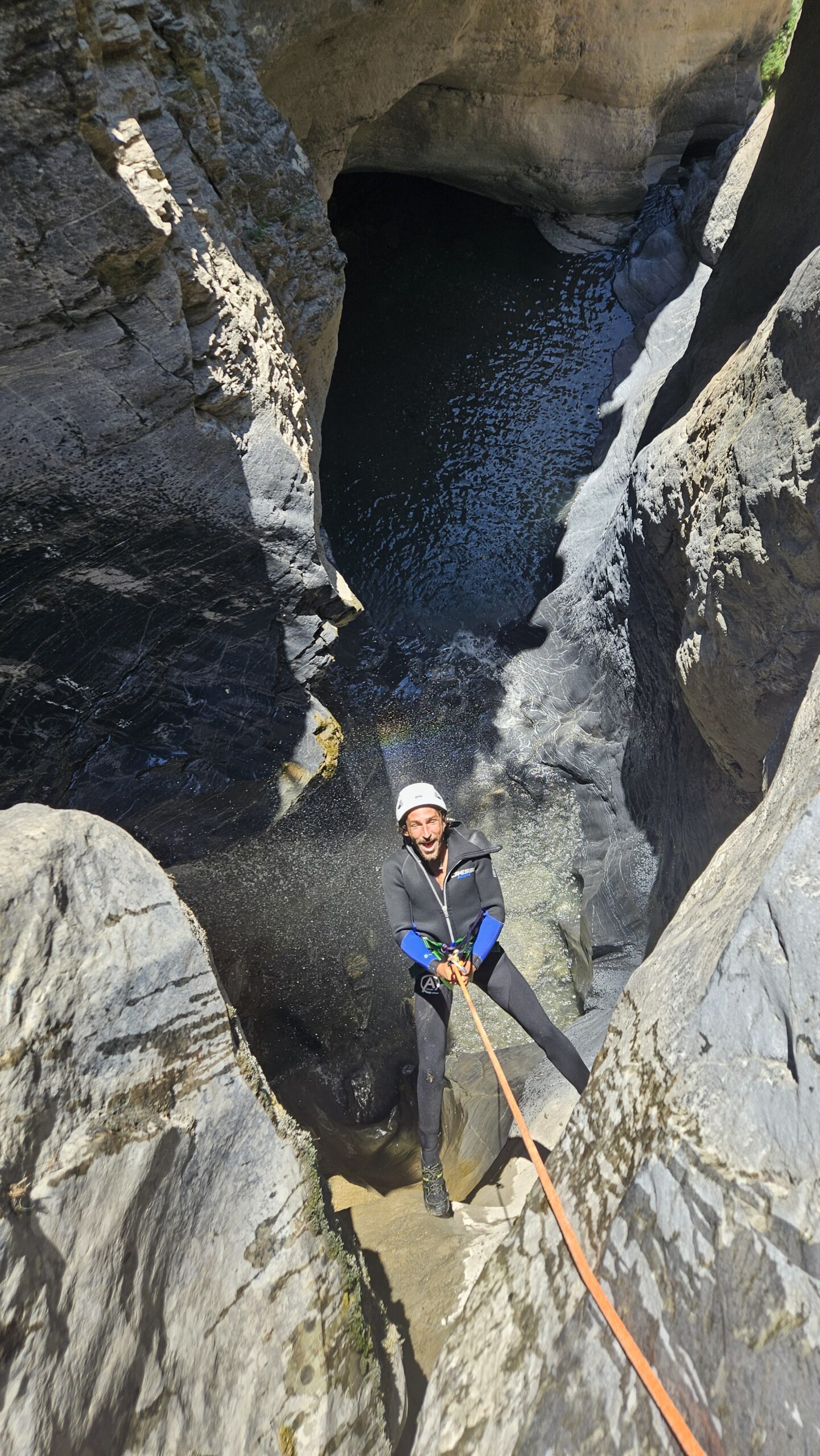 Encaissement des gorges de la Raspille